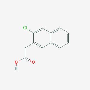 2-(3-Chloronaphthalen-2-yl)aceticacid