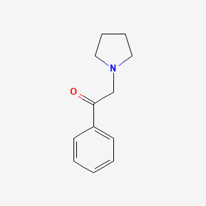 Ethanone, 1-phenyl-2-(1-pyrrolidinyl)-