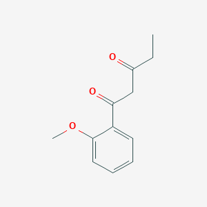 1-(2-Methoxyphenyl)pentane-1,3-dione