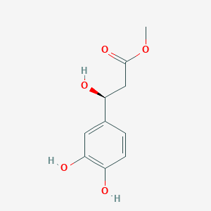 methyl (3S)-3-(3,4-dihydroxyphenyl)-3-hydroxypropanoate