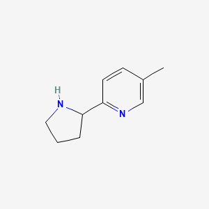 5-Methyl-2-(pyrrolidin-2-yl)pyridine