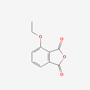 molecular formula C10H8O4 B13620403 4-Ethoxyisobenzofuran-1,3-dione 