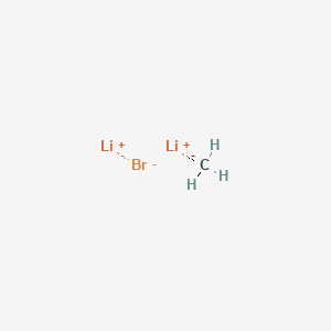 molecular formula CH3BrLi2 B1362043 Methyllithium lithium bromide 