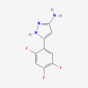 3-Amino-5-(2,4,5-trifluorophenyl)pyrazole