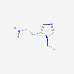 2-(1-Ethyl-5-imidazolyl)ethanamine