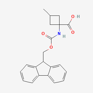 1-({[(9H-fluoren-9-yl)methoxy]carbonyl}amino)-3-methylcyclobutane-1-carboxylic acid