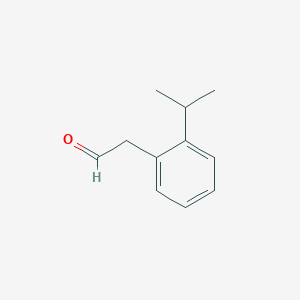 2-(2-Propan-2-ylphenyl)acetaldehyde