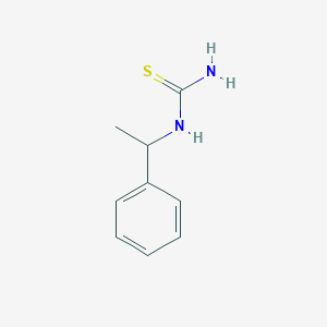 molecular formula C9H12N2S B1362058 (1-苯基乙基)-硫脲 CAS No. 67398-34-9