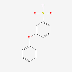 molecular formula C12H9ClO3S B1362063 3-phenoxybenzenesulfonyl Chloride CAS No. 252873-46-4