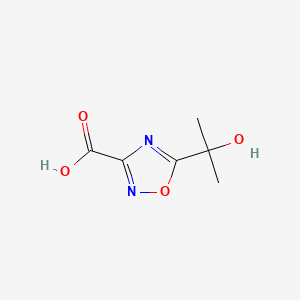 5-(2-Hydroxypropan-2-yl)-1,2,4-oxadiazole-3-carboxylic acid