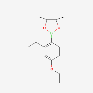 2-(4-Ethoxy-2-ethylphenyl)-4,4,5,5-tetramethyl-1,3,2-dioxaborolane