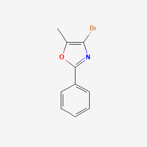 4-Bromo-5-methyl-2-phenyl-1,3-oxazole