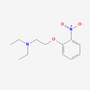 molecular formula C12H18N2O3 B1362115 N,N-diethyl-2-(2-nitrophenoxy)ethanamine CAS No. 96115-77-4