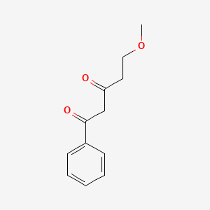 5-Methoxy-1-phenylpentane-1,3-dione