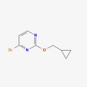 4-Bromo-2-(cyclopropylmethoxy)pyrimidine