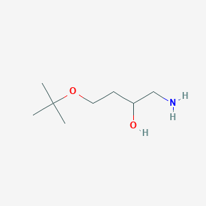 1-Amino-4-(tert-butoxy)butan-2-ol