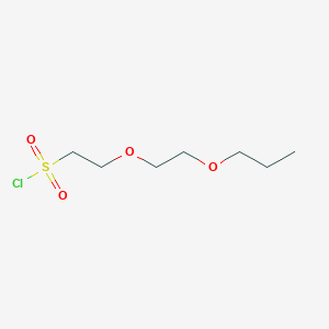 2-(2-Propoxyethoxy)ethane-1-sulfonyl chloride