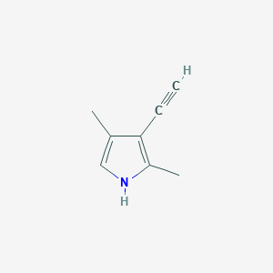 1H-Pyrrole, 3-ethynyl-2,4-dimethyl-