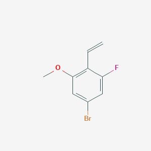 5-Bromo-1-fluoro-3-methoxy-2-vinylbenzene