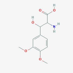 2-Amino-3-(3,4-dimethoxyphenyl)-3-hydroxypropanoic acid