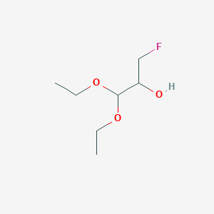 1,1-Diethoxy-3-fluoropropan-2-ol