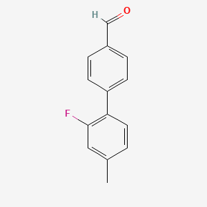 2'-Fluoro-4'-methyl-[1,1'-biphenyl]-4-carbaldehyde