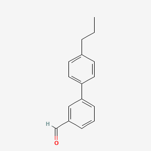 3-(4-Propylphenyl)benzaldehyde