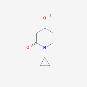 1-Cyclopropyl-4-hydroxypiperidin-2-one