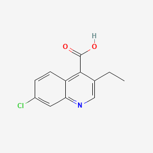 7-Chloro-3-ethylquinoline-4-carboxylic acid