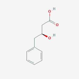 molecular formula C10H12O3 B13621355 (S)-3-Hydroxy-4-phenylbutanoic acid 