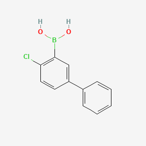 (2-Chloro-5-phenylphenyl)boronic acid