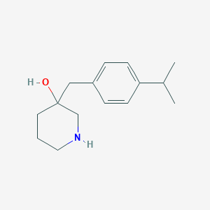 3-(4-Isopropylbenzyl)piperidin-3-ol