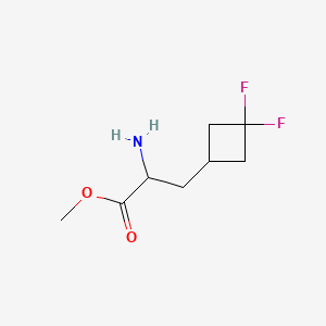 Methyl 2-amino-3-(3,3-difluorocyclobutyl)propanoate