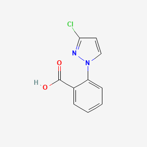 2-(3-chloro-1H-pyrazol-1-yl)benzoic acid