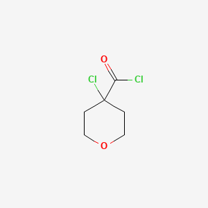 4-Chlorooxane-4-carbonyl chloride