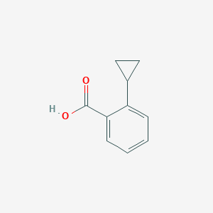 molecular formula C10H10O2 B1362169 2-Cyclopropylbenzoic acid CAS No. 3158-74-5