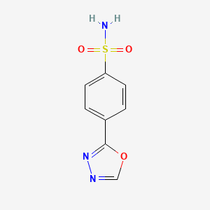 4-(1,3,4-Oxadiazol-2-yl)benzenesulfonamide