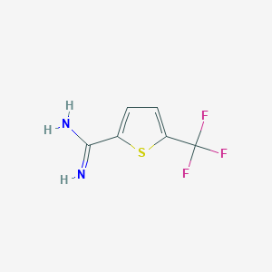 5-(Trifluoromethyl)thiophene-2-carboximidamide