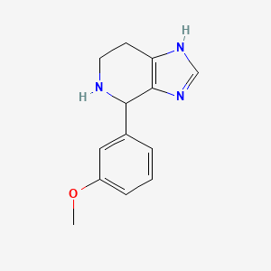 B1362191 4-(3-methoxyphenyl)-4,5,6,7-tetrahydro-3H-imidazo[4,5-c]pyridine CAS No. 4875-48-3