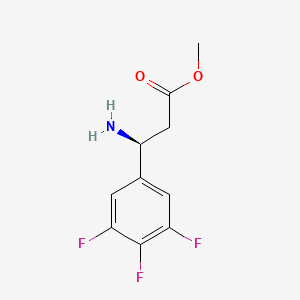 Methyl (s)-3-amino-3-(3,4,5-trifluorophenyl)propanoate