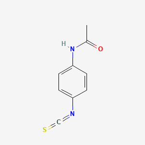 molecular formula C9H8N2OS B1362212 N-(4-异硫氰酸苯基)乙酰胺 CAS No. 35008-62-9