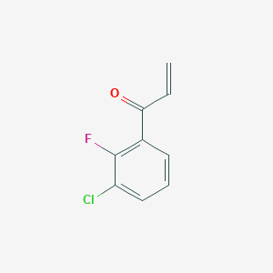 1-(3-Chloro-2-fluorophenyl)prop-2-en-1-one