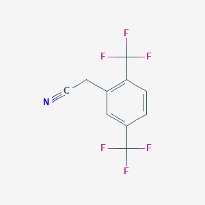 B1362215 2,5-Bis(trifluoromethyl)phenylacetonitrile CAS No. 302911-99-5