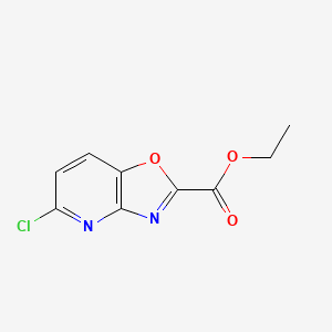 Ethyl 5-chlorooxazolo[4,5-b]pyridine-2-carboxylate