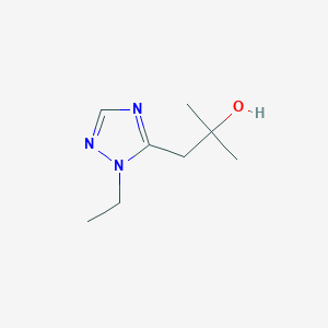 1-(1-ethyl-1H-1,2,4-triazol-5-yl)-2-methylpropan-2-ol