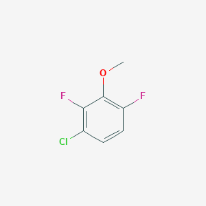 molecular formula C7H5ClF2O B1362219 3-Chloro-2,6-difluoroanisole CAS No. 261762-38-3