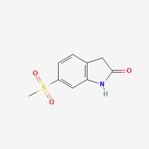 molecular formula C9H9NO3S B1362221 6-Methylsulfonyloxindole CAS No. 850429-63-9