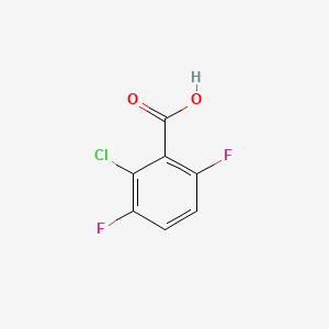 molecular formula C7H3ClF2O2 B1362222 2-Chloro-3,6-difluorobenzoic acid CAS No. 287172-74-1