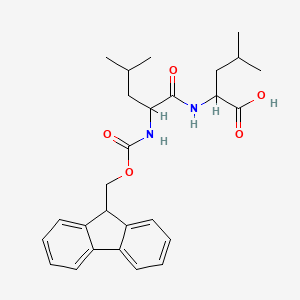 N-Fmoc-L-leucyl-L-leucine