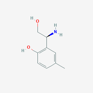 (s)-2-(1-Amino-2-hydroxyethyl)-4-methylphenol